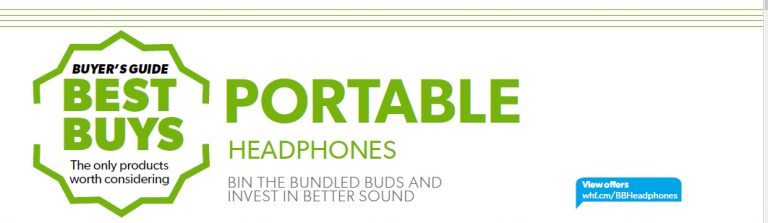 Award  Untuk Portable Headphone dari WhatHiFi UK  (Desember 2019)