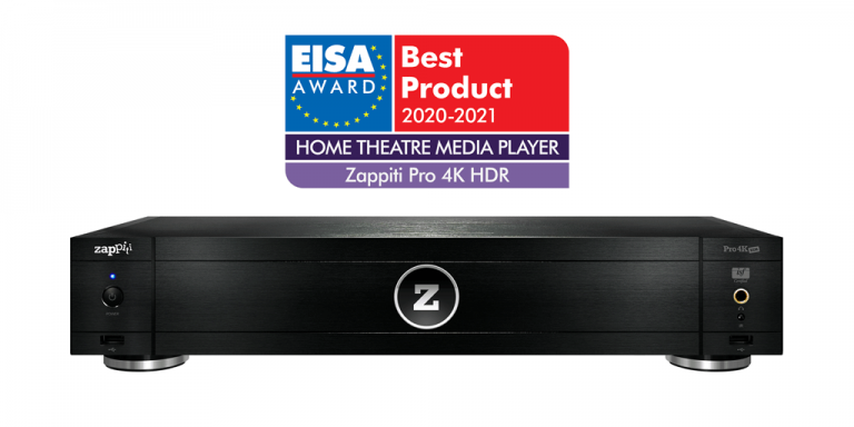 Media Player ZAPPITI PRO 4K HDR, Meraih EISA AWARD
