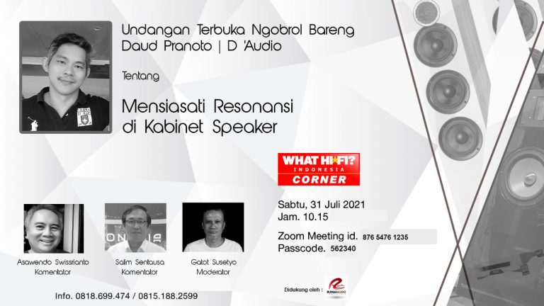 Mensiasati Munculnya Resonansi di Kabinet Speaker