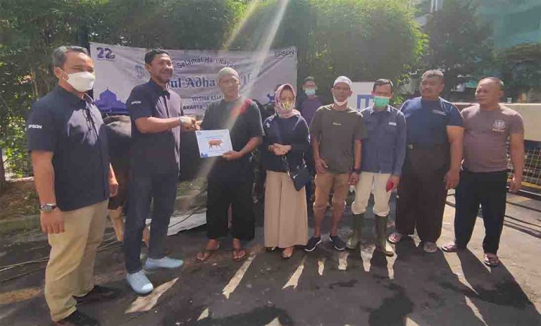 CSR Epson Indonesia di Idul Adha 1443 H